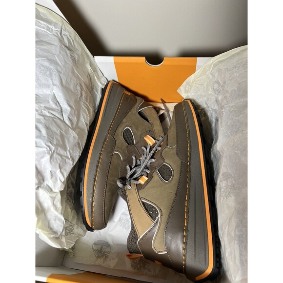 Timberland Womens Timberloop Mid Hiker Olive Nubuck Boots Size 7 - Picture 15 of 16